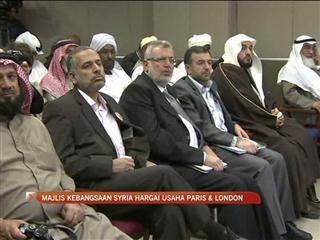 Majlis kebangsaan Syria hargai usaha Paris & London