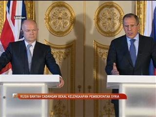 Rusia bantah cadangan bekal senjata ke Syria