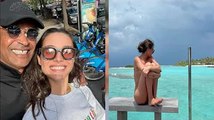 Yannick Noah  Sa fille Jenaye entièrement nue pour des vacances de rêve @ux Maldives
