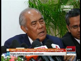 UMNO: Calon tidak dibenar berkempen secara sendirian