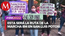 Instalan protecciones en el congreso de San Luis Potosí por manifestaciones