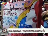 Mujeres patriotas del estado Sucre fueron homenajeadas en su día