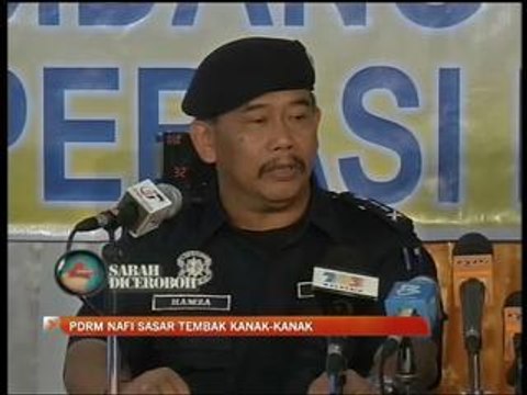 PDRM nafi sasar tembak kanak-kanak