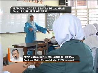 Ulasan: Bahasa Inggeris wajib lulus SPM