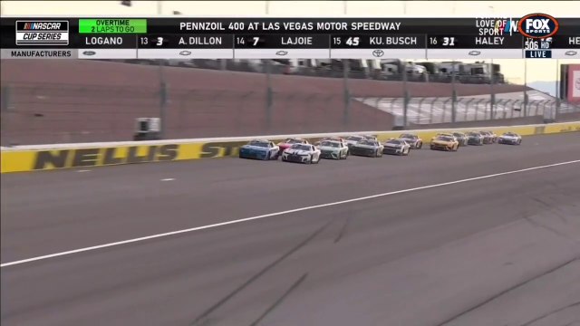 Nascar Cup Series 2022 Las Vegas Race Amazing Finish Larson vs Bowman Win Kyle Busch Interview