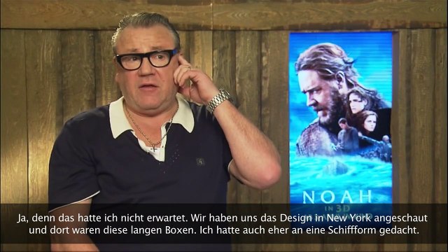 Interview zu Noah mit Ray Winstone, Logan Lerman und Douglas Booth