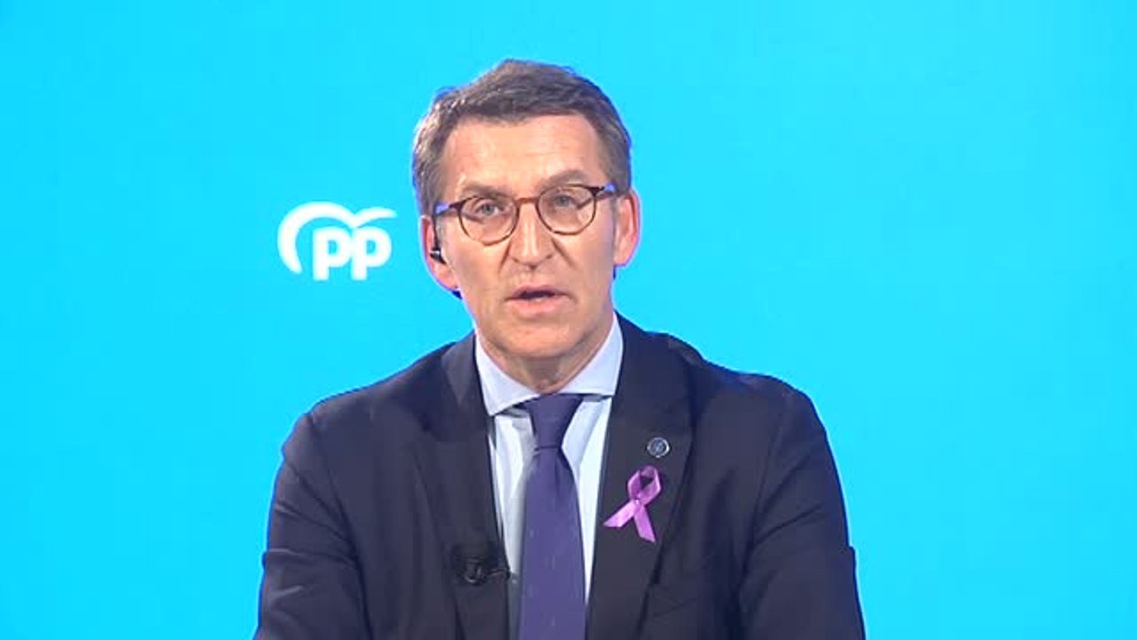 Núñez Feijóo: "El presidente Casado ha hecho un buen servicio al PP y lo podrá seguir haciendo"