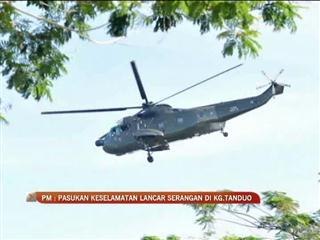 Pasukan keselamatan lancar serangan