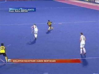 Skuad hoki Malaysia kejutkan juara bertahan