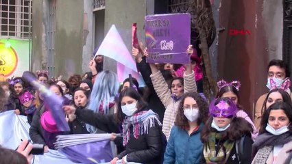 KADINLARDAN 'FEMİNİST GECE YÜRÜYÜŞÜ' - 2