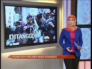 Pilihan raya parlimen Mesir ditangguh