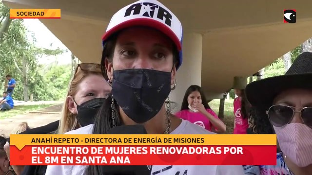 Encuentro de mujeres renovadoras por el 8M en Santa Ana