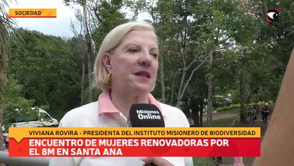 Encuentro de mujeres renovadoras por el 8M en Santa Ana