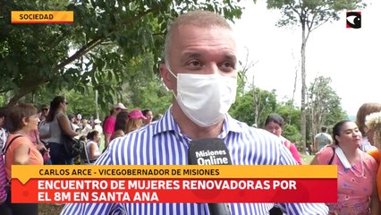 Encuentro de mujeres renovadoras por el 8M en Santa Ana