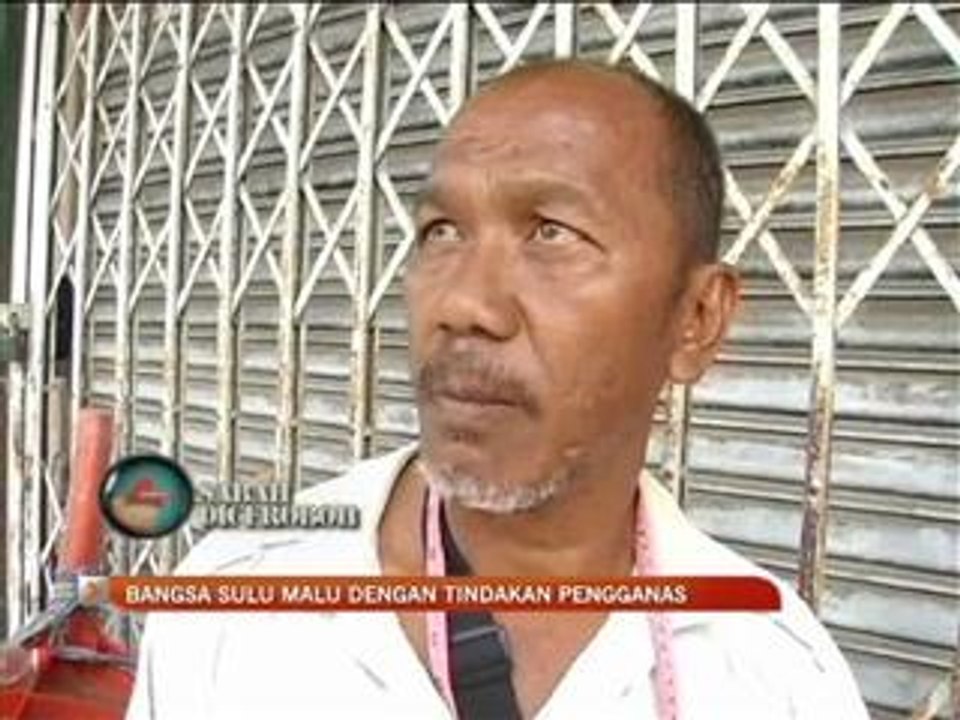 Bangsa Sulu malu dengan tindakan pengganas