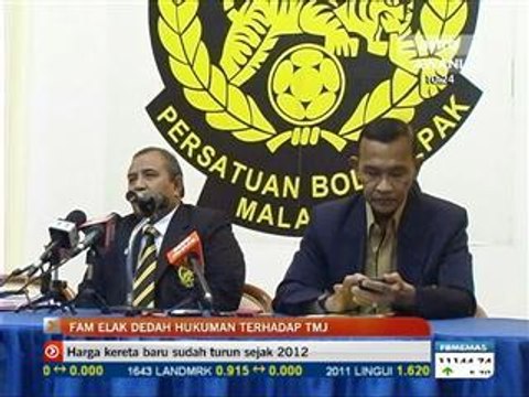 FAM elak dedah hukuman terhadap TMJ