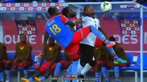 الشوط الثاني مباراة غانا و الكونغو الديموقراطية 2-1 ربع نهائي كاس افريقيا 2017