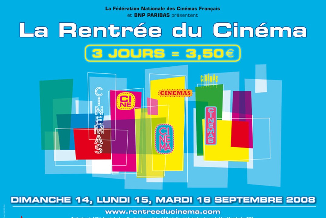 La rentrée du cinéma