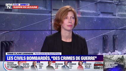 "Quelques centaines de Français" sont toujours présents en Ukraine, selon la porte-parole du Quai d’Orsay