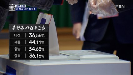 이 시각 대전 투표소…충청권 표심 어디로?