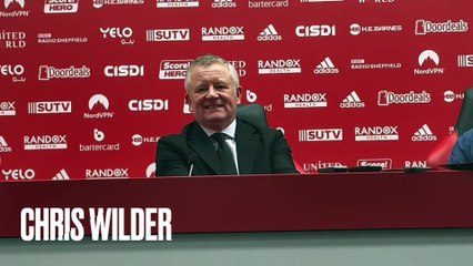 Chris Wilder's reaction to defeat at Bramall Lane