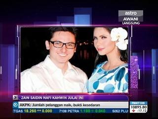 Zain Saidin nafi bakal berkahwin Julai ini