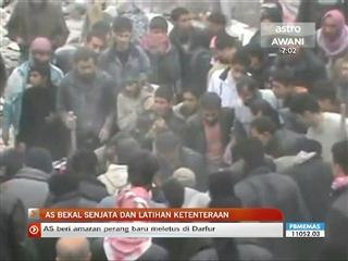 AS timbang beri latihan ketenteraan dan senjata