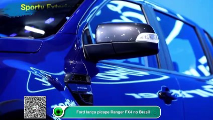 Ford lança picape Ranger FX4 no Brasil