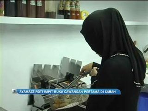 'Ayamazz Roti Impit' buka cawangan di Sabah