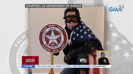 "Walis Tambo Man" na kasamang lumusob sa U.S. Capitol noong 2021, naghain ng guilty plea | UB