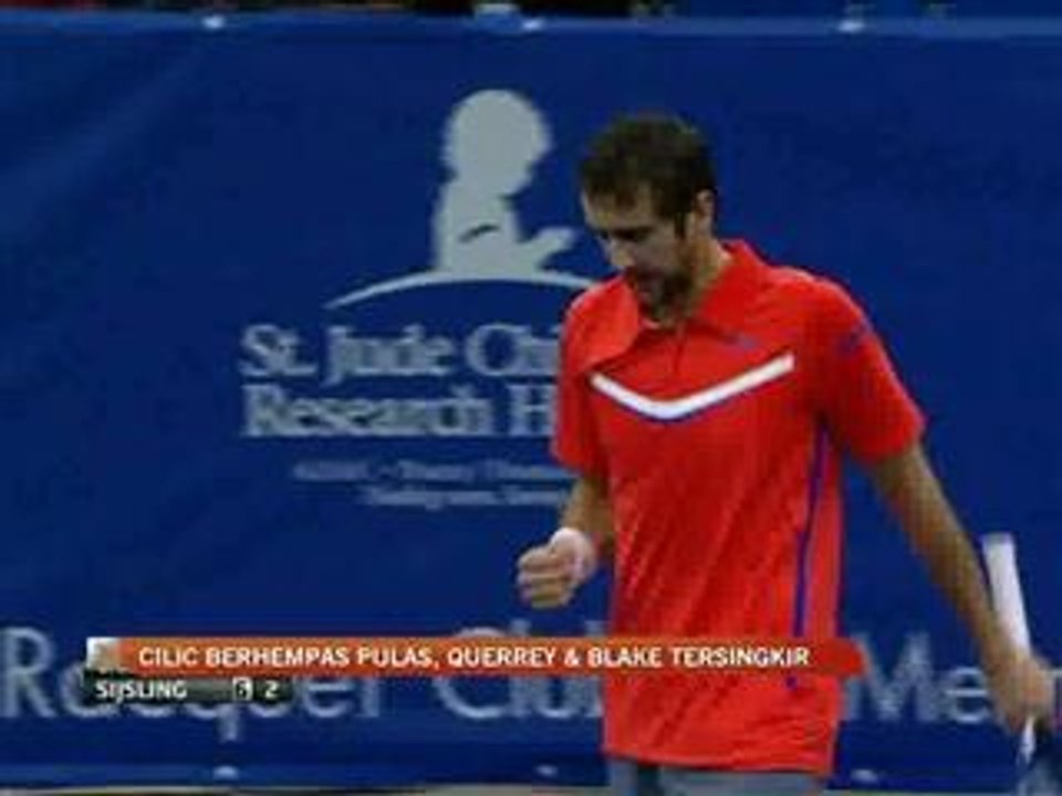 Cilic hempas pulas, Querrey dan Blake tersingkir