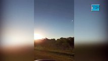 Una luz brillante en el cielo que sorprendió a muchos platenses