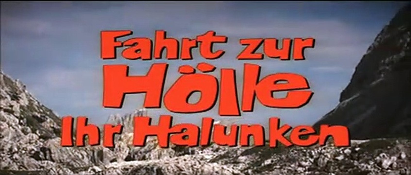 Fahrt zur Hölle ihr Halunken Trailer DF