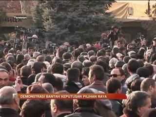 Demo bantah keputusan pilihan raya