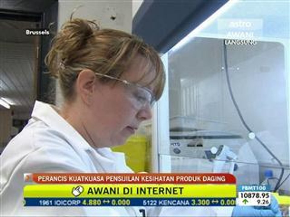 Perancis kuatkuasa pensijilan kesihatan daging