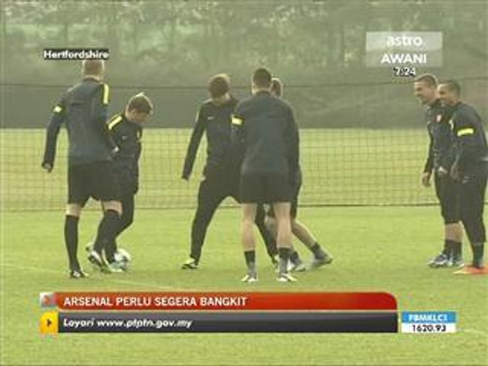 Arsenal perlu segera bangkit