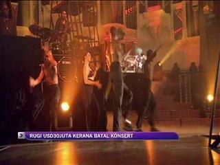 Gaga rugi USD30juta akibat batal konsert