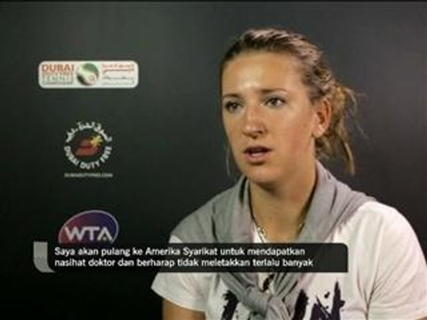 Azarenka tarik diri kejohanan Dubai