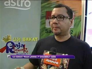 Uji bakat 'Raja Lawak 7' disambut baik