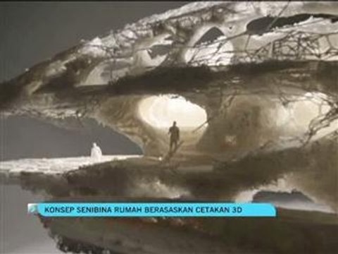 Konsep senibina rumah berasas cetakan 3D