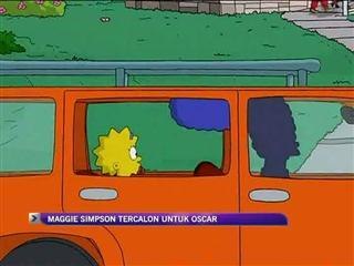 Maggie Simpson tercalon untuk Oscar
