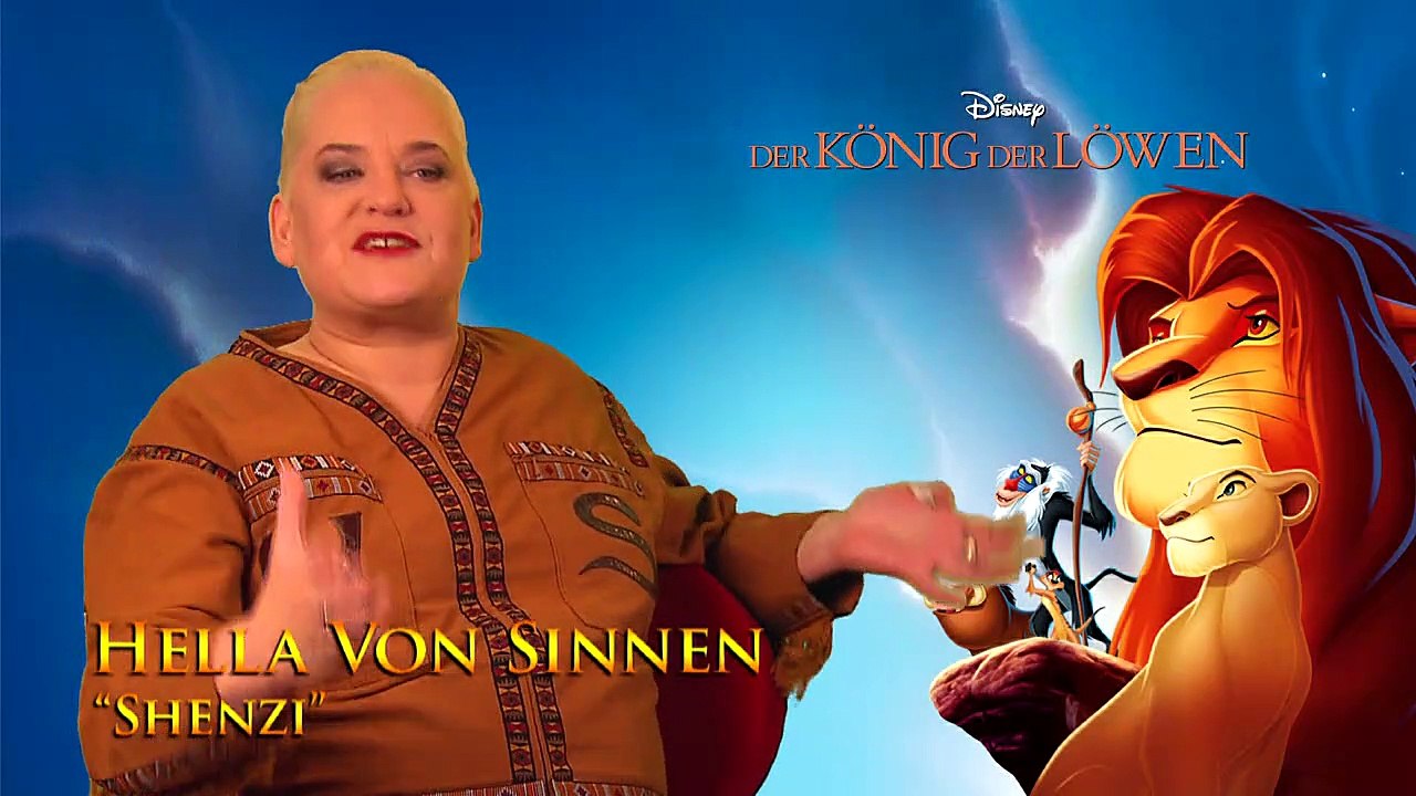 Der König der Löwen Making of (2) DF