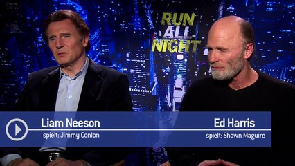 FILMSTARTS-Interview zu "Run All Night" mit Jaume-Collet Serra, Liam Neeson und Ed Harris