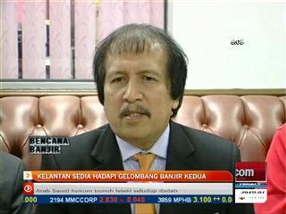 Kelantan sedia hadapi gelombang banjir kedua