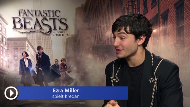 FILMSTARTS-Interview zu Phantastische Tierwesen und wo sie zu finden sind mit Eddie Redmayne, Ezra Miller, Katherine Waterston, Alison Sudol & Dan Fogler