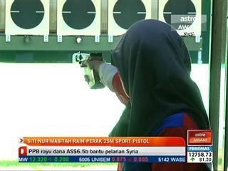 Siti Nor Masitah raih perak 25M sport pistol