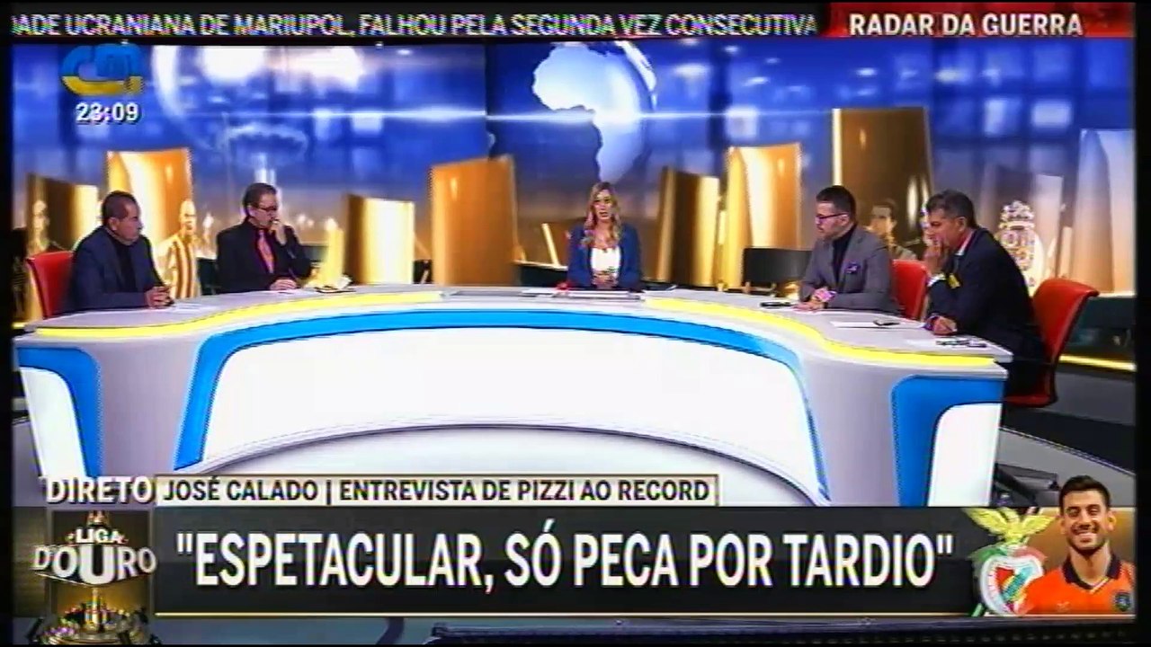 PIZZIDANE VOLTA A TRAMAR O BENFICA - ENTREVISTA DE PIZZI AO RECORD