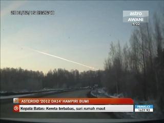 Astroid '2012 DA14' hampiri bumi