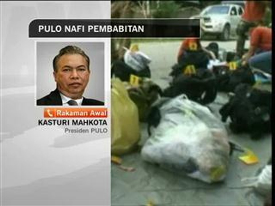 PULO nafi pembabitan serangan di Narathiwat