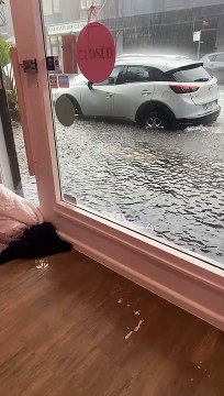 Floodwaters in Beaches Lash Co, Manly | March 8, 2022 | Northern Beaches Review